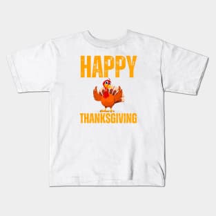 Happy Billsgiving Chicken Football Thanksgiving Kids T-Shirt